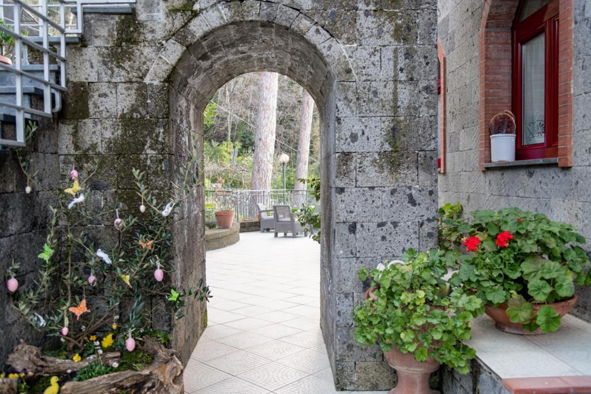 Sorrentovibes - Sea View Rooftop Apartment With Jacuzzi & Garden ภายนอก รูปภาพ
